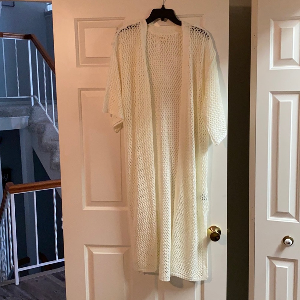 Crochet kimono